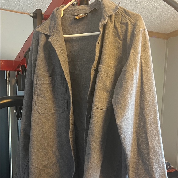 Harley-Davidson Tops - Ladies XL Harley Davidson Button Up Shirt. Eagle print on the back. Vintage